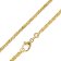 trendor 15720 Byzantine Chain Necklace Gold 333 / 8K Width 1.8 mm Image 1