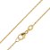 trendor 15766 Fine Anchor Chain 18 Carat Gold 750 Necklace Width 1.1 mm Image 1