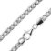 trendor 15800 Men's Necklace 925 Silver Foxtail Chain Width 5.6 mm Image 1