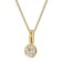 trendor 15877 Women's Diamond Pendant Necklace 0.20 ct Gold 585/14K Image 1