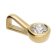 trendor 15877 Women's Diamond Pendant Necklace 0.20 ct Gold 585/14K Image 2