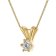trendor 15878 Women's Diamond Pendant Necklace 0.20 ct Gold 585/14K Image 1