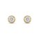 trendor 15880 Diamond Stud Earrings Yellow Gold 750/18K 0.25 carat Image 2