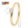 trendor 15888 Women's Ring with Diamond 0.14 ct 585/14K Gold Image 6