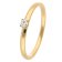 trendor 15884 Women's Diamond Ring 0.06 ct 585/14K Gold Image 1