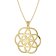 trendor 15923 Women's Necklace Mandala Gold Plated 925 Silver Image 1