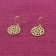 trendor 15936 Women's Earrings Mandala Gold-Plated 925 Sterling Silver Image 3