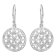 trendor 15935 Women's Earrings With Mandala Motif 925 Sterling Silver Image 2