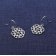 trendor 15937 Women's Drop Earrings Mandala 925 Silver Image 3