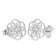 trendor 15939 Women's Earrings Flower Of Life 925 Sterling Silver ⌀ 10 mm Image 1
