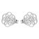 trendor 15939 Women's Earrings Flower Of Life 925 Sterling Silver ⌀ 10 mm Image 2
