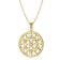 trendor 15946 Women's Necklace Mandala Gold-Plated 925 Silver Image 1
