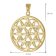 trendor 15946 Women's Necklace Mandala Gold-Plated 925 Silver Image 6