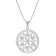 trendor 15945 Women's Necklace Mandala 925 Silver Image 1