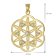 trendor 15950 Women's Necklace Mandala Gold-Plated 925 Silver Image 5
