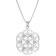 trendor 15948 Women's Necklace Mandala 925 Sterling Silver Image 1
