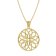 trendor 15952 Women's Necklace Flower of Life Gold Plated 925 Silver ⌀ 20 mm Image 1