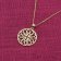 trendor 15952 Women's Necklace Flower of Life Gold Plated 925 Silver ⌀ 20 mm Image 2