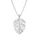trendor 15954 Women's Necklace Monstera Leaf 925 Sterling Silver Image 1