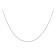 trendor 15958 Men's Curb Chain Necklace Silver 925 Rhodium Plated Width 1.4 mm Image 2