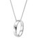 trendor 15960 Men's Necklace with Friendship Ring Pendant 925 Silver Image 1