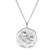 trendor 68000-02 Necklace With Month Flower February 925 Sterling Silver Image 1