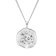 trendor 68000-03 Necklace With Month Flower March 925 Sterling Silver Image 1