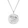 trendor 68000-04 Necklace With Month Flower April 925 Sterling Silver Image 1