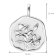 trendor 68000-05 Necklace With Month Flower May 925 Sterling Silver Image 6