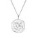 trendor 68000-08 Necklace With Month Flower August 925 Sterling Silver Image 1