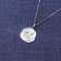 trendor 68000-08 Necklace With Month Flower August 925 Sterling Silver Image 3