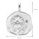 trendor 68000-09 Necklace With Month Flower September 925 Sterling Silver Image 6