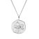 trendor 68000-12 Necklace With Month Flower December 925 Sterling Silver Image 1