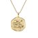 trendor 68002-05 Necklace With Month Flower May 925 Silver Gold Plated Image 1