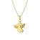 trendor 68048 Angel Pendant 375 / 9K Gold With Gold-Plated Silver Chain Image 1