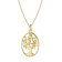 trendor 68052 Necklace With Tree Of Life Gold Plated Silver 925 Image 1
