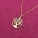 trendor 68052 Necklace With Tree Of Life Gold Plated Silver 925 Image 2