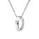 trendor 68066 Baptism Ring Pendant 333 White Gold With Silver Necklace Image 1
