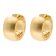 trendor 68076 Women's Hoop Earrings 925 Gold Plated Silver Ø 15 mm Image 1