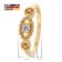 trendor 68151 Ladies' Ring 333 Yellow Gold with Cubic Zirconia Image 5