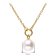 trendor 68156 Damen-Halskette mit Perle 925 Silber Vergoldet 45 cm Bild 5