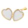trendor 68157 Damen-Halskette mit Herz-Medaillon 925 Silber Vergoldet Bild 3
