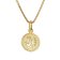 trendor 68215 Kinder-Anhänger Schutzengel Gold 333 mit vergoldeter Silberkette 1