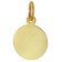 trendor 68215 Kinder-Anhänger Schutzengel Gold 333 mit vergoldeter Silberkette 2