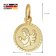 trendor 68215 Kinder-Anhänger Schutzengel Gold 333 mit vergoldeter Silberkette 6