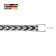 trendor 68204 Herren-Armband 925 Silber Oxydiert Fuchsschwanzkette 5,1 mm 4