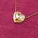 trendor 68230 Halsschmuck Herz-Anhänger Gold 333/8K an vergoldeter Silberkette 4