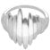 trendor 68368 Damen-Ring Silber 925 Design-Ring 2