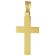 trendor 68420 Kreuz-Anhänger Gold 333 mit goldplattierter Silberkette 2
