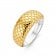 Ti Sento 12162SY Ladies' Ring Snake Pattern Gold Plated Silver Image 1